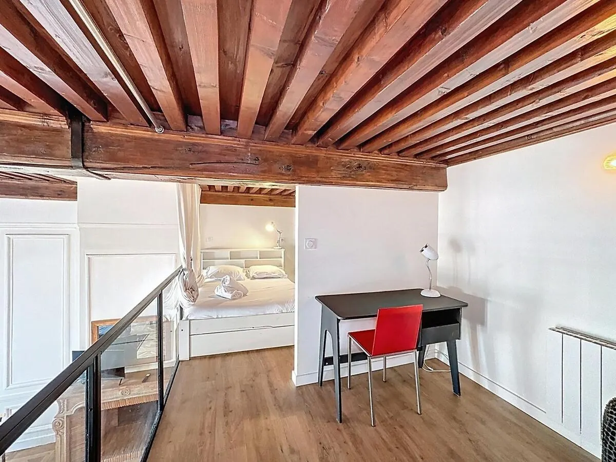 Apartment My home Centre ville Lassagne-Central-Wifi-Sofabed Lyon France